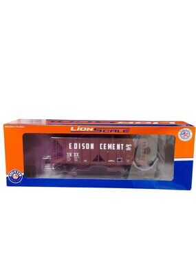 Lionel LionScale Edison Cement AC2 Limited Edition Tuscan Hopper Train Car NIB